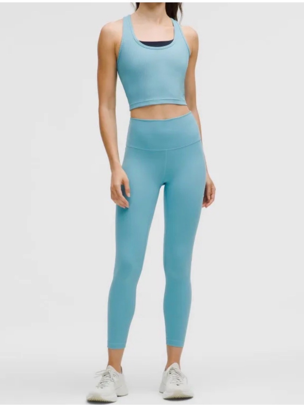 Light Blue Lululemon Wunder Train Tights 4 XS like new